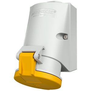 Wandcontactdoos 32A 3-polig  4H 110V IP44 1420