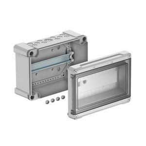 Kleine Verdeler zonder Klemmenstrook, 12 eenh. 286x202x125 Polycarbona OBO