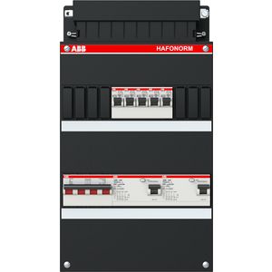 Installatiekast 5x achter 2x 30mA + HS 3-f