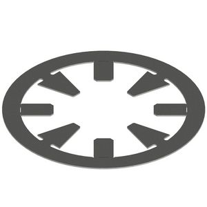 MetalFlex fixeerring RVS 60mm VVE=10