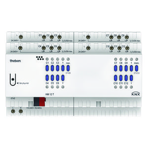Verwarmingsactor 12-kanaals KNX