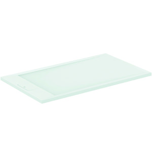 Douchebak I.LIFE ultra flat solid composiet 120x70cm rechthoekig wit