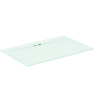 Douchebak I.LIFE ultra flat solid composiet 160x100cm rechthoekig wit