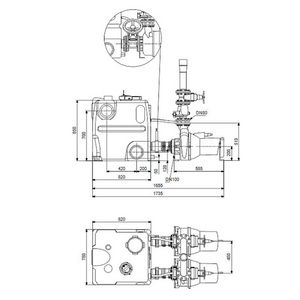 Afvalwaterpomp Multilift MD1.80.80.40.4.51D/450.SL