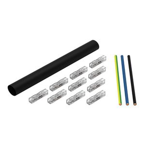 Kabelreparatieset mantelkabels zwart 207-5485/316-000