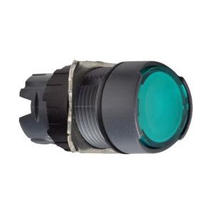 Kop voor verlichte drukknop Terugvering Ø16mm Groen