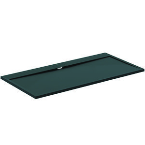 Douchebak I.LIFE ultra flat solid composiet 180x90cm rechthoekig zwart