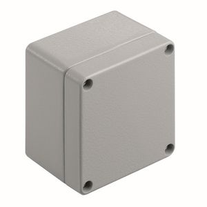 Schakelkast leeg aluminium 75x80x57mm Powder-coate VVE=10