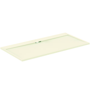 Douchebak I.LIFE ultra flat solid composiet 180x90cm rechthoekig zandbeige