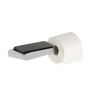 Closetrolhouder zonder klep met planchet chroom SHIFT