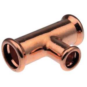 T-koppeling verlopend XPress CU 28x15x28mm 7125