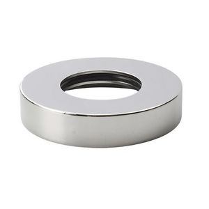 Wandrozet ø64mm H13,5mm chroom tbv afvoerbuis 1.1/4"