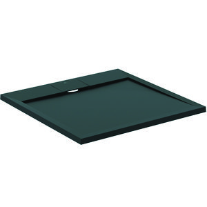 Douchebak I.LIFE ultra flat solid composiet 80x80cm vierkant zwart