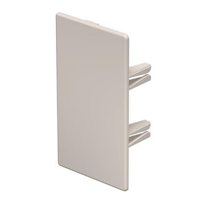 Eindstuk 60x110mm polyvinylchlorid creme wit 9001 VVE=10