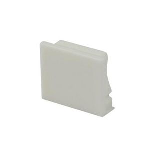 Eindkap E77W voor profiel SL15/NL15 wit