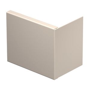 Eindstuk 100x130mm polyvinylchlorid creme wit 9001 VVE=10