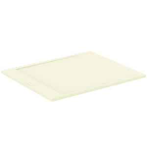 Douchebak I.LIFE ultra flat solid composiet 120x100cm rechthoekig zandbeige