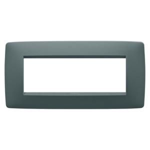 ONE PLAAT-VAN GELAKT TECHNOPOLYMEER-6 MODULE-GROENBLAU