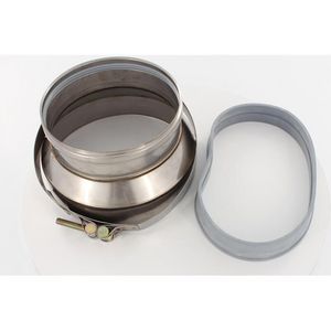 Verloopstuk lucht/rookgas 200/250