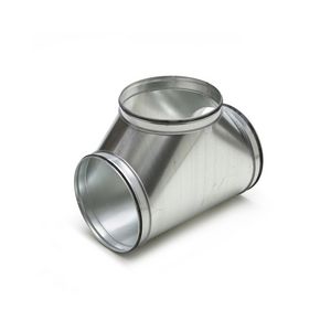 Spiraal T-stuk T9 90° 355mm vv KEN-LOK