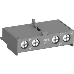 Hulpcontactblok 1NO+1NC voor MS 116/132 frontmontage