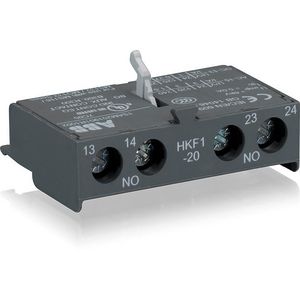 Hulpcontactblok 2NO voor MS 116/132 frontmontage