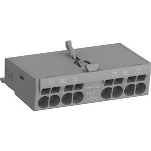 Hulpcontactt 1NO+1NC MS 116/132/165 frontmontage Push-in