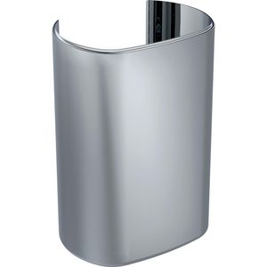 Sifonkap / designafdekking geborsteld rvs ONE