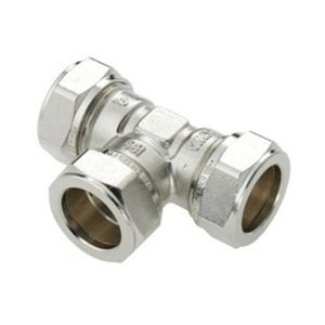 T-koppeling knel vertind 28x28x28mm KIWA/Gastec