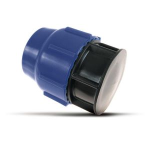 Eindkoppeling PP tyleen klem 20mm PN16