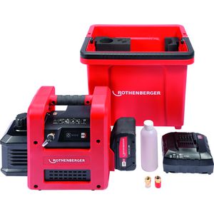 Vacuumpomp 2-traps ROAIRVAC R32 5.0 18V + accu/lader/bucket