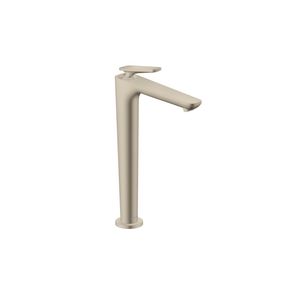 1-hendel wastafelmengkraan 250 Coolstart + PushOpen afvoerplug brushed nickel Citterio-C