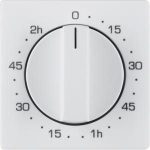 Afdek. mech. tijdschakelklok berker Q.1/Q.3/Q.7 polarwit