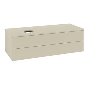 Wastafelonderkast Antao 1200x360x500mm S.Grey Matt Lacquer K22010HJ