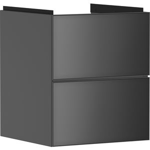 Onderkast Slate Matt Grey / front metallic slate grey 480x475mm 2x la tbv fontein Xevolos E 54174770