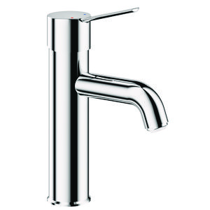 Wastafelmengkraan H.100 L.120 z. plug volle greep 2721TBEL