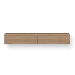 Onderkast Wood Block eiken 200cm 2x la push-to-open