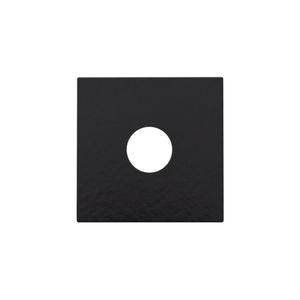 Afwerkingsset voor enkelvoudige coaxaansluiting voor tv