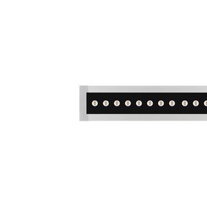 LED-Linear inbouwarmatuur 3000K 20.5W statisch elliptische O