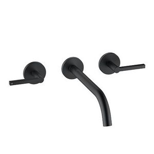 Nova fonte watafel mengkraan puristic mat zwart 201463915