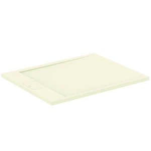 Douchebak I.LIFE ultra flat solid composiet 100x80cm rechthoekig zandbeige