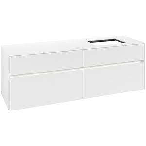Wastafelonderkast Collaro 1600x548x500mm Wh.Matt C122B0MS