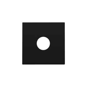 Afwerkingsset voor enkelvoudige coaxaansluiting voor tv