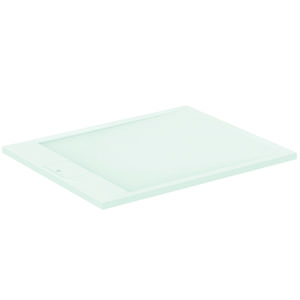 Douchebak I.LIFE ultra flat solid composiet 100x80cm rechthoekig wit