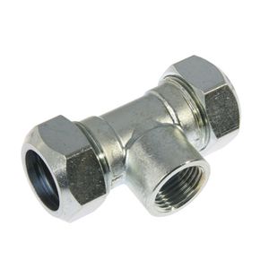 T-koppeling verlopend knel messing verzinkt 35x1/2"bn.x35mm 110