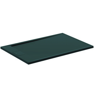 Douchebak I.LIFE ultra flat solid composiet 120x90cm rechthoekig zwart