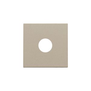 Afwerkingsset voor enkelvoudige coaxaansluiting voor tv