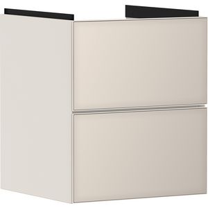 Onderkast Sand Matt beige / front metallic sand beige 480x475mm 2x la tbv fontein Xevolos E 54173790