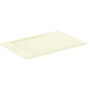 Douchebak I.LIFE ultra flat solid composiet 120x90cm rechthoekig zandbeige
