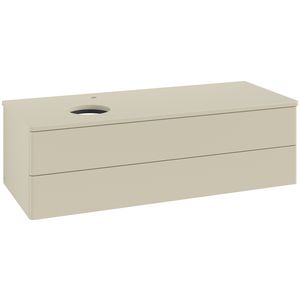 Wastafelonderkast Antao 1200x360x500mm S.Grey Matt Lacquer K22050HJ